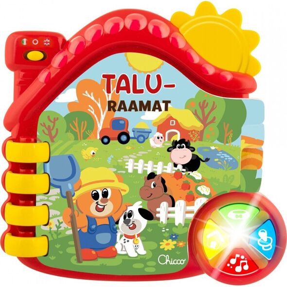 Διαδραστικό βιβλίο Chicco CHICCO Farm (στα εσθονικά, αγγλικά) 13491412 8058664151349