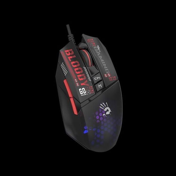 A4Tech A4tech BLOODY W60 Max Mini ποντίκι, mouse pad, 12000 DPI, μαύρο, USB 13205556 4711421987127