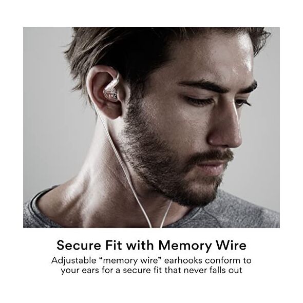 Ακουστικά ήχου MEE MEE Audio M6-R3 Αθλητικά ακουστικά μέσα στο αυτί με τηλεχειριστήριο, IPX5 - Clear 13307721 616312616459