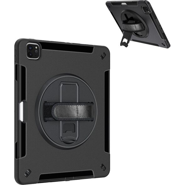 Θήκη tablet 4smarts 4smarts Rugged Case Grip για iPad Pro 12.9 (6.Gen), μαύρο 13362947 4252011904174