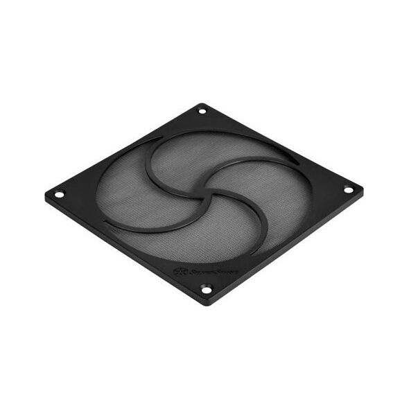 SilverStone SilverStone SST-FF125B magnetischer Highflow Staubfilter, μαύρο - 120mm 13403595 4710679814278