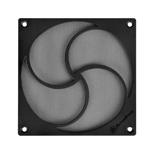 SilverStone SilverStone SST-FF125B magnetischer Highflow Staubfilter, μαύρο - 120mm 13403595 4710679814278