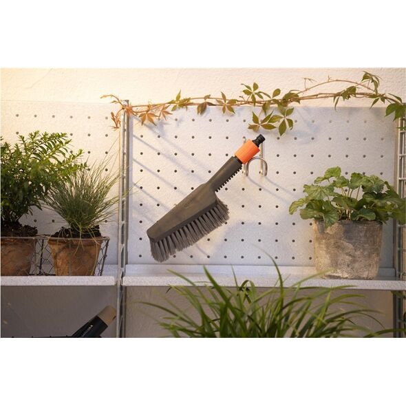 Σετ πλυσίματος Gardena GARDENA Cleansystem με βούρτσα χειρός M μαλακή, βούρτσα πλυσίματος (γκρι, συμπεριλαμβανομένων 10 ξυλιών σαπουνιού) 13339685 4066407002463