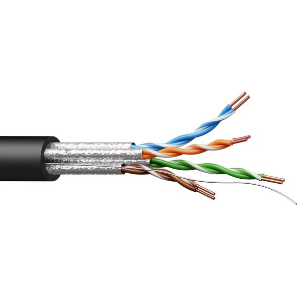 Καλώδιο δικτύου Procab PROCAB CSD570B/3 Slimline - CAT7 RJ45 U/FTP μαύρη έκδοση - 3 μέτρα 13308328 5414795048416