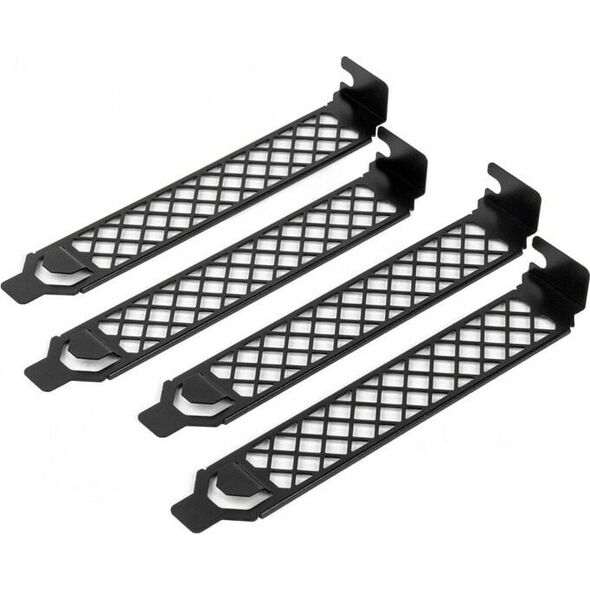 SilverStone SilverStone SST-Aeroslots-2B - PCI Slotblenden, 4 Stück - μαύρο 13333516 4710679815329