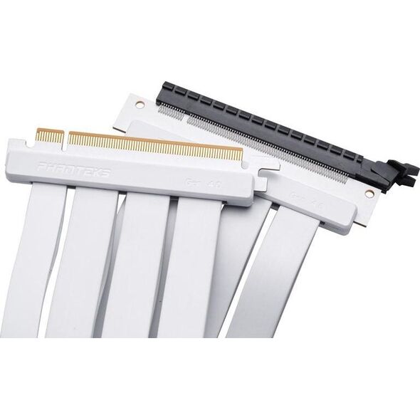 Phanteks PHANTEKS PCI-E 4.0 x16 riser ribbon καλώδιο, 180 μοίρες, 30 cm - λευκό 13334063 886523002765