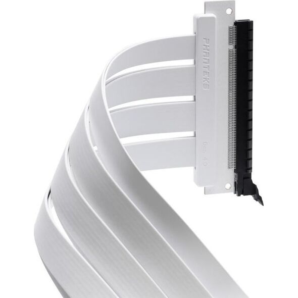 Phanteks PHANTEKS PCI-E 4.0 x16 riser ribbon καλώδιο, 180 μοίρες, 30 cm - λευκό 13334063 886523002765