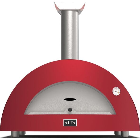 Alfa Forni Alfa Forni Moderno 3 Pizze Wood red