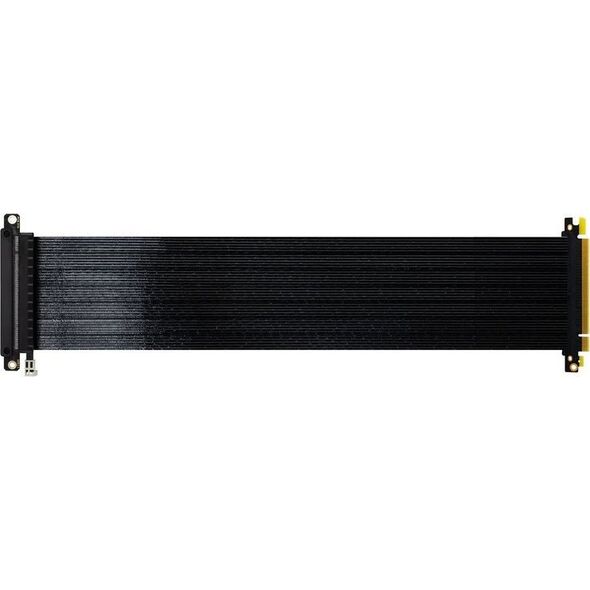 Ssupd Ssupd Riser Flachband-Kabel - PCIe 4.0, 430mm, μαύρο 13336827 4718466013675
