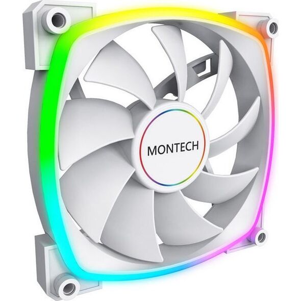 Montech Montech AX140 PWM ARGB Lüfter - 140mm, weiß 13338465 4710562749281