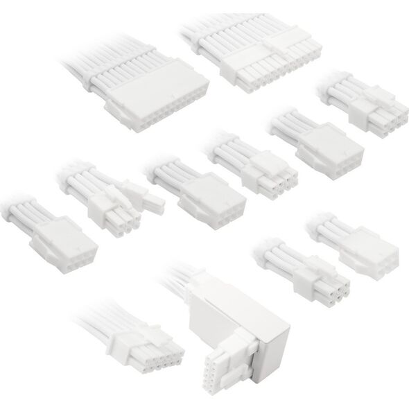 Kolink Kolink Core Pro Braided Cable Extension Kit 12V-2x6 Type 2 - Brilliant White 13338809 5999094005686