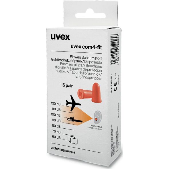 Uvex uvex com4-fI Minibox, 15 Paar, ΛΙΑΝΙΚΗ 13339101 4031101728056