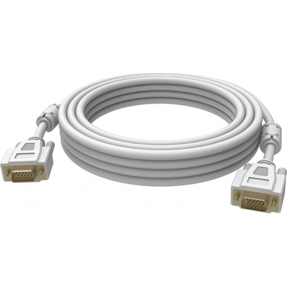 Cable Vision VISION Επαγγελματική εγκατάσταση staugliches VGA-Verbindungskabel - 30 JAHRE GARANTIE - Vergoldete Anschlusse - Ferritkerne an beiden Enden - VGA (M) zu VGA (M) - Aussendurchmesser 8,0 mm - 28 AWG - 3 m 13354425 3265175000003