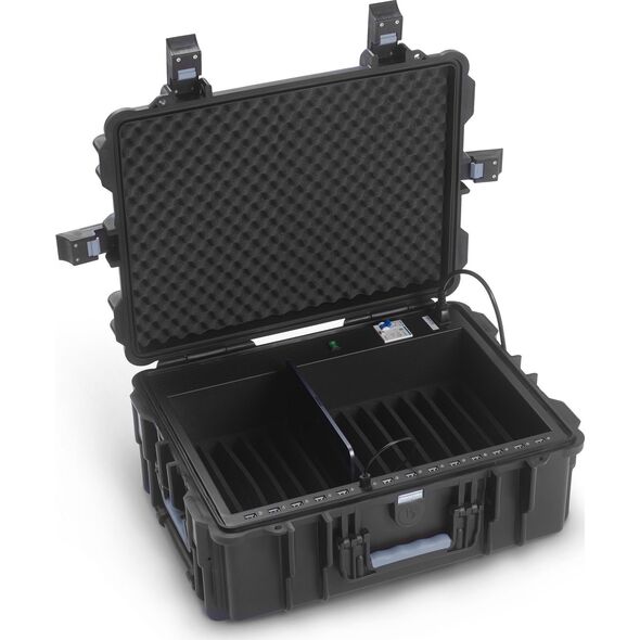 Θήκη δισκίου Dicota DICOTA - Koffer mit Rollen fur 14 Tablets - Lade-Case - ABS-Kunststoff - Schwarz 13369237 7640239421837
