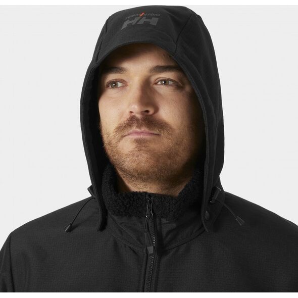 Ανδρικό Helly Hansen Χειμερινό μπουφάν HELLY HANSEN Oxford Softsheel Winter Jacket, μαύρο 4XL 14186480 7040059593057