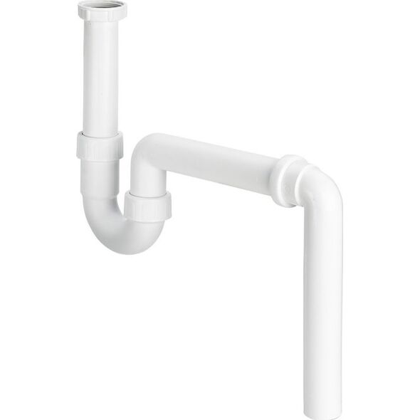 Σιφόνι Viega VIEGA Universalvandlås 50 mm uden renseprop 14253740 4015211129279