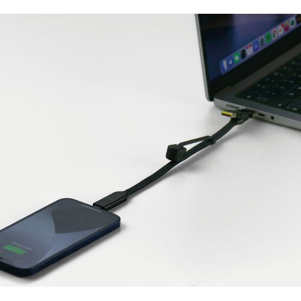 Rolling Square Καλώδιο USB Rolling Square Cable - inCharge XL 30cm μαύρο - Εγγυημένη ασφάλεια. Απλές δόσεις. Δωρεάν αποστολή από 170 PLN. 13342123 7640170466713