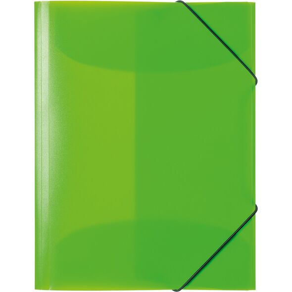 Herma HERMA Sammelmappe A4 neon grün Polypropylene 3St. 13342219 4008705945332