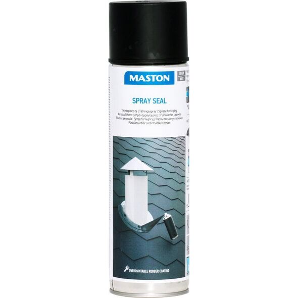 DD-Print Maston Spraypaint Sprayseal Black 500Ml 14081210 6412490032715