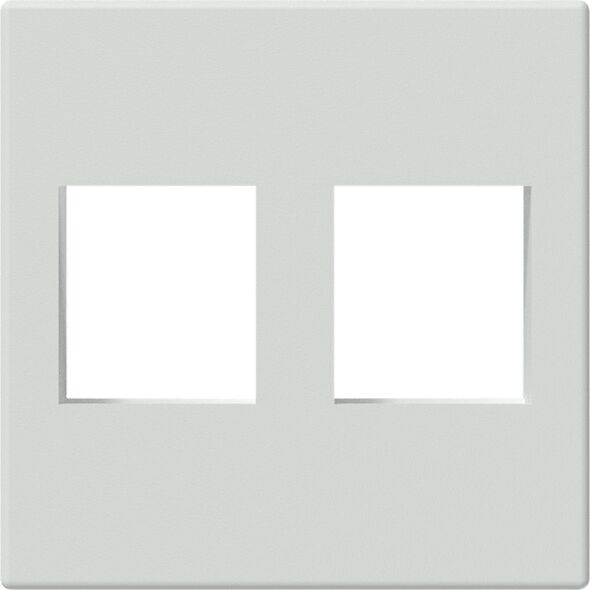 Προσαρμογέας AV Procab PROCAB CP45KS2/W πλάκα σύνδεσης, 45 x 45 mm λευκό 14081360 5414795039001