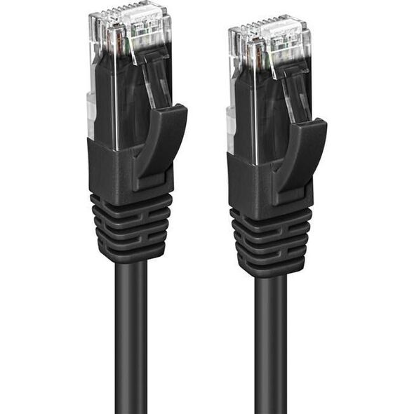 Microconnect MC-UTP6A003S kabel sieciowy Czarny 0,3 m Cat6a U/UTP (UTP)