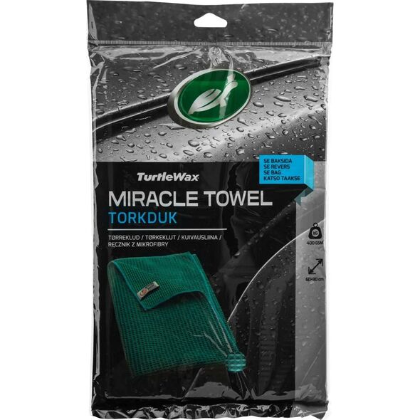 Πετσέτα TurtleWax Miracle 60x80cm - 14004278 7314890032571