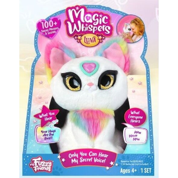 Clementoni My Fuzzy Friends Διαδραστικό παιχνίδι - Magic Whispers Luna 14111705 810017187034