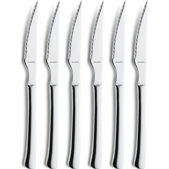 Amefa Chuletero 7038 - 6 μαχαίρια για μπριζόλα σε blister 14131799 8711155450962