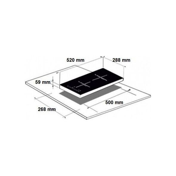Schlosser Ενσωματωμένη επαγωγική εστία Schlosser BT 352-5 14146830 4779030327086