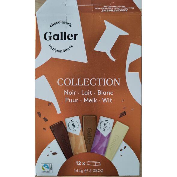 Pocket bag mini Bars Galler Assortment, 12 pcs.