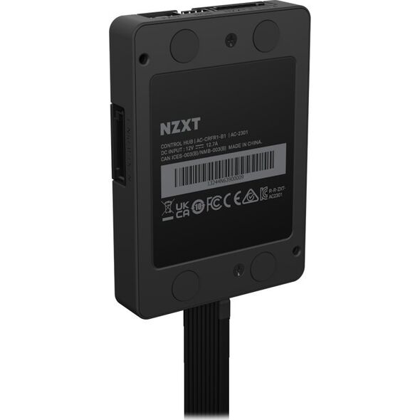 NZXT AC-CRFR1-B1 regulator prędkości wentylatora 3 kan. Czarny