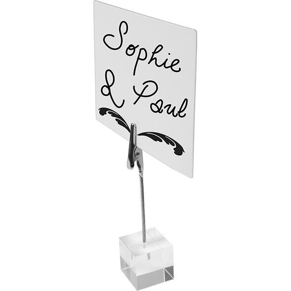 Securit TAG-HLD-AC, Transparent, Plastic, 247 mm, 150 mm, 2.8 cm, 6 pc(s)