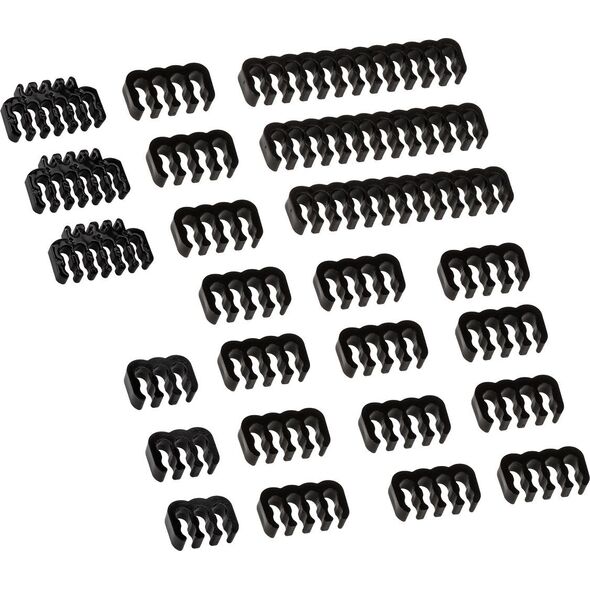Kolink Kolink Core Pro Braided Cable Extension Kit 12V-2x6 Type 1 - Jet Black/Gunmetal Grey 13338817 5999094005730