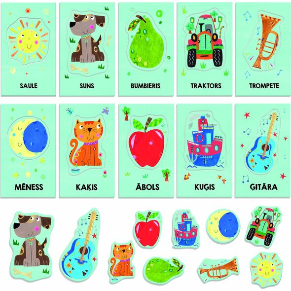 Headu Mokomosios kortelės Headu Montessori, LV 13869793 8057592352996