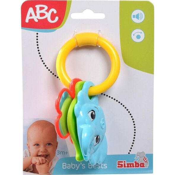 Simba *****Κουδουνίστρα ελέφαντα ABC 401-0176** 13953486 4006592036225