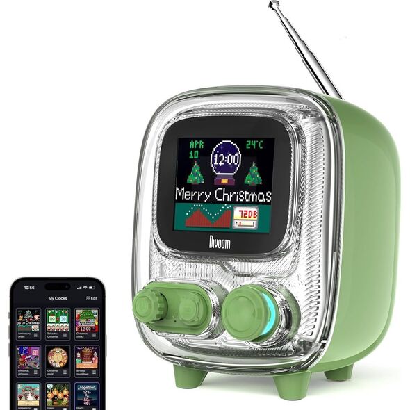 Ηχείο Divoom Divoom Tivoo 2 Green Pixel art BT 14156897 6958444604312