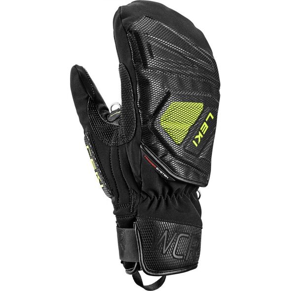 ΓΑΝΤΙΑ Leki LEKI WCR C-Tech 3D Mitt μαύρο-λεμόνι 7.5 14176328 4028173328635