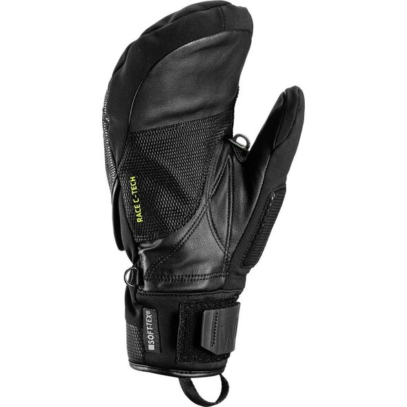 ΓΑΝΤΙΑ Leki LEKI WCR C-Tech 3D Mitt μαύρο-λεμόνι 7.5 14176328 4028173328635