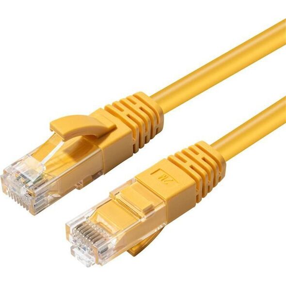 Microconnect MC-UTP6A0015Y kabel sieciowy Żółty 0,15 m Cat6a U/UTP (UTP)
