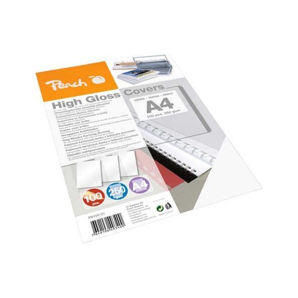 Peach Binding Eckel wh A4 100 pcs.