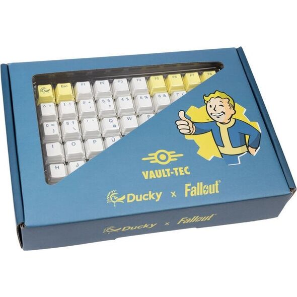 Ducky Ducky x Fallout Keycap Set - 132 Stück, ISO (DE)