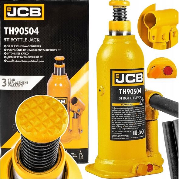 JCB JCB PODNOŚNIK HYDRAULICZNY SŁUPKOWY 5T (H MIN 218mm, H MAX 474mm)