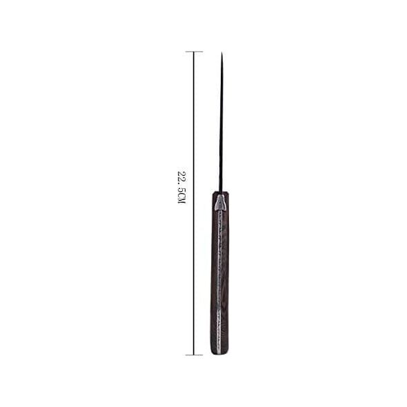 Laguiole Tradition Laguiole Steakmesser-Set 6 tlg. Schwarze Klinge/Wengegriff 13672662 3661075259518