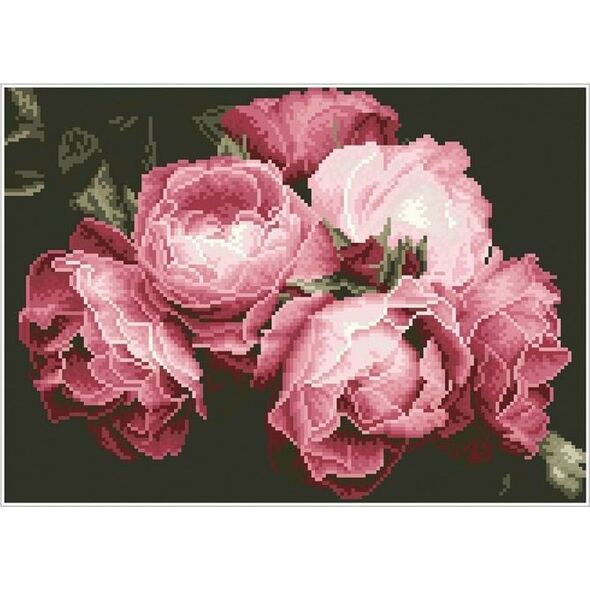 DIAMOND DOTZ Διαμαντένιο Κέντημα Diamond Dotz Diamond Mosaic Vintage Τριαντάφυλλα 51x39cm DQ9020 13914740 4895225924721