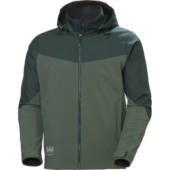 Ανδρικό μπουφάν Helly Hansen HELLY HANSEN Oxford Softshell, πράσινο L 13920206 7040059177011