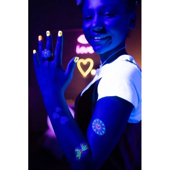 Storey Publishing LLC FabLab Glow Tattoos - glitter tattoos that glow in the dark