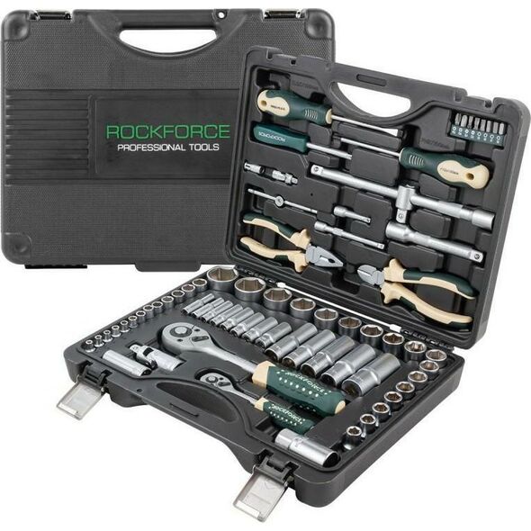 Zestaw narzędzi Rockforce ROCKFORCE ZESTAW KLUCZY  69el. 1/2" 1/4" RF-4603-5