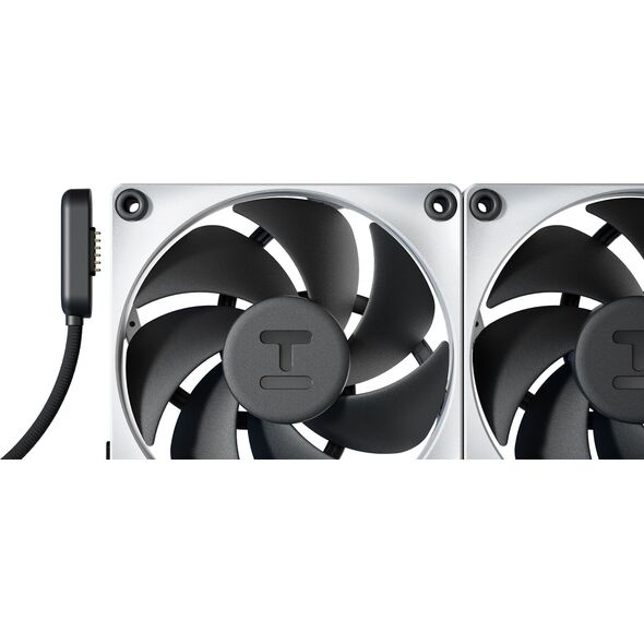 HYTE THICC FP12 Triple Fan Pack, case fan (black/grey, pack of 3)