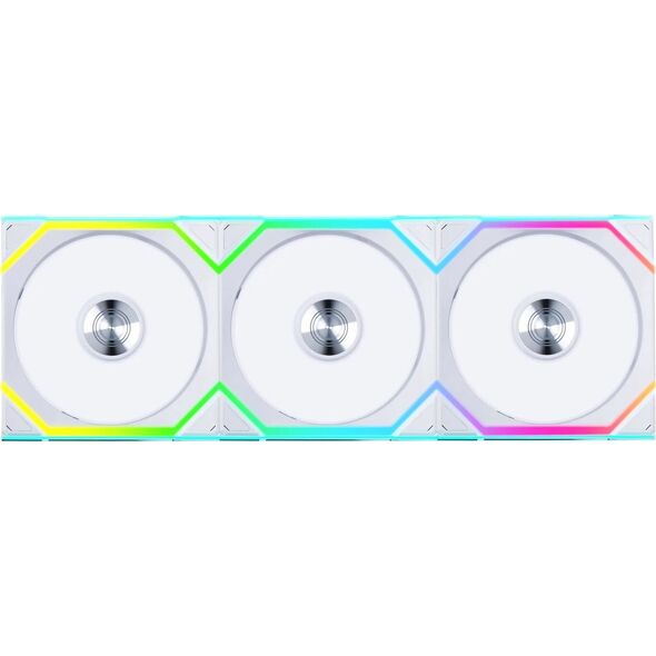 Wentylator Lian Li UNI FAN SL Wireless 120 3-pack biały (12SL1W3W)