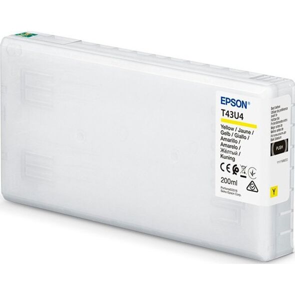 Κασέτα μελανιού Epson Epson κίτρινο T 43U 200 ml T 43U44N 13848218 8715946727721